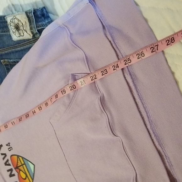 Old Navy | Lilac Graphic Hoodie - Picture 6 of 9